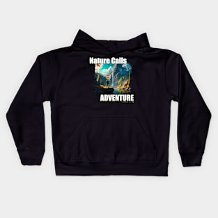 Explore and Discover new places| Nature-inspired Touch T-Shirt| Nature Calls Adventure Kids Hoodie